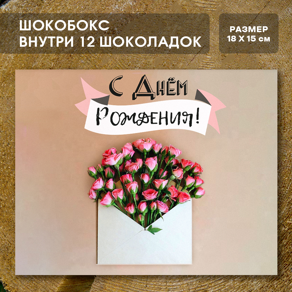 Шоко-бокс "С днём рождения, вер. 2"