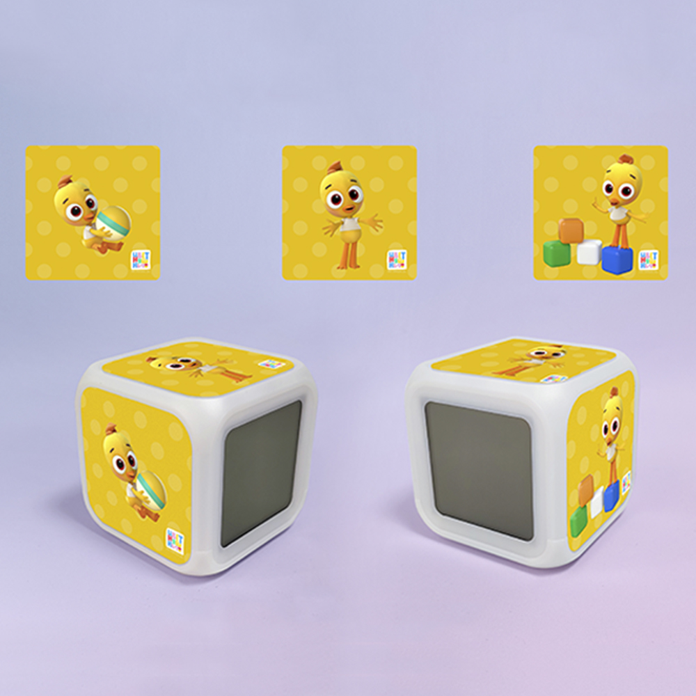 Будильник с героями мультфильма Цветняшки,Цыплёнок Пи